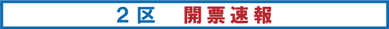 MBC南日本放送｜MBC衆議院議員選挙特設サイト｜鹿児島2区開票速報