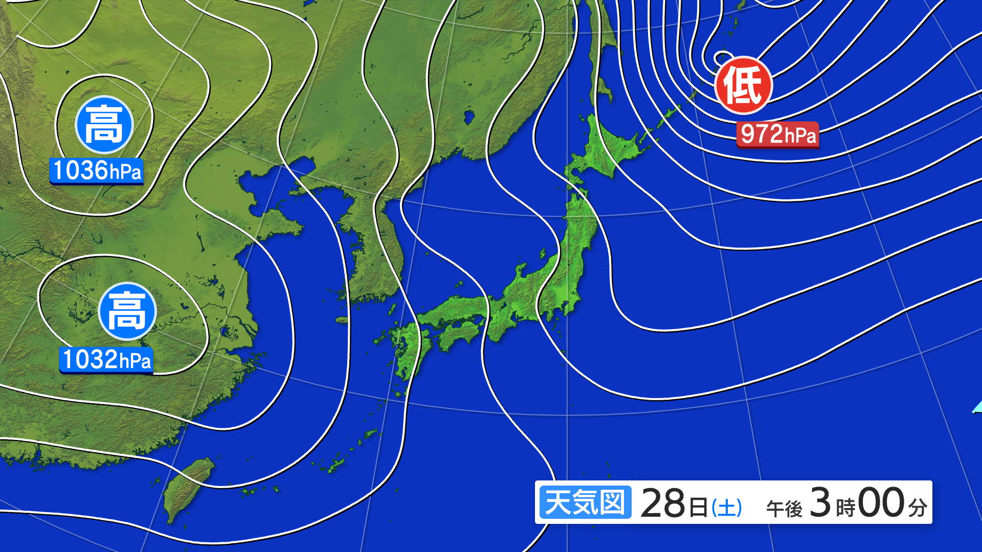 MBC天気・気象情報 | 天気図